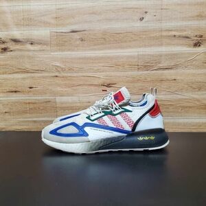 Adidas ZK 2K Boost White Blue Shoes Men's Size 11